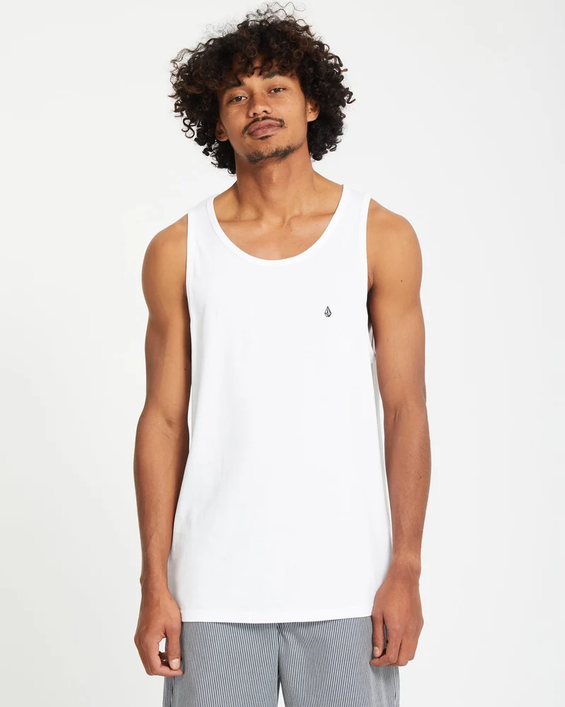 Stone Blanks Tanktop - White
