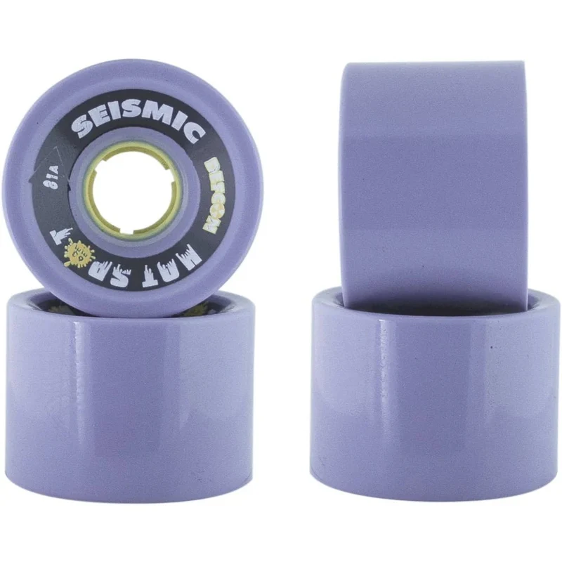 Seismic: 63mm 81a Hotspot Longboard Wheels (Plum)
