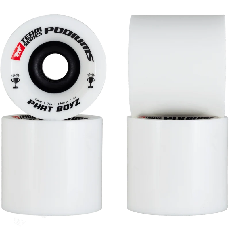 MUIRSKATE PHAT BOYZ Team Series 75mmPodiums Longboard Skateboard Wheels