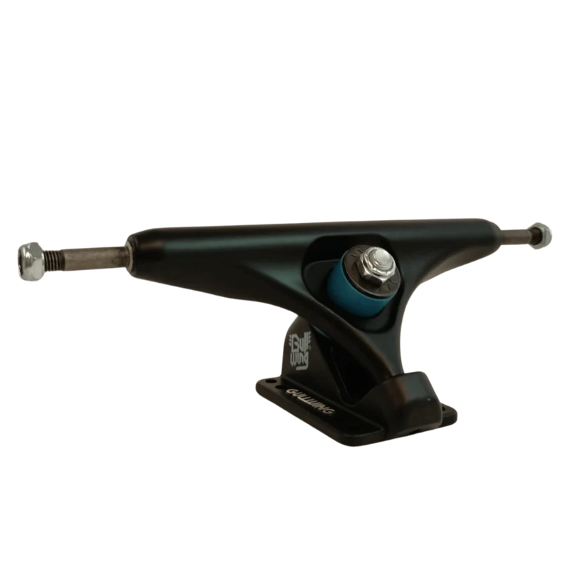 Gullwing: 180mm x 47º Reverse Longboard Skateboard Truck (Black)