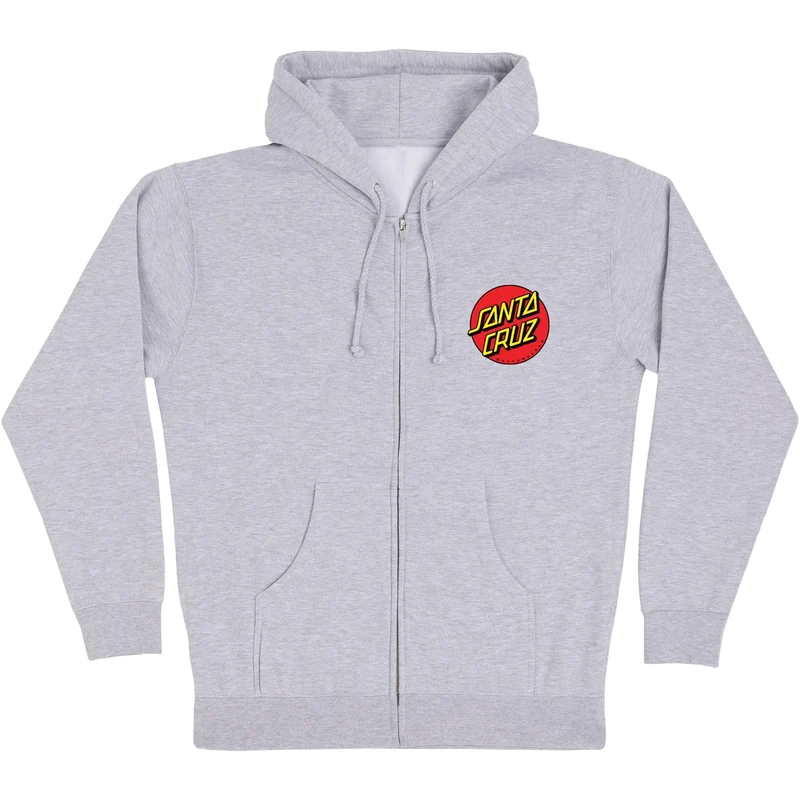 Classic Dot Zip Hoodie