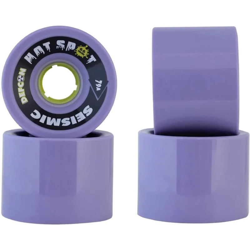 Seismic: 66mm 79a Hotspot Longboard Wheel (Plum)