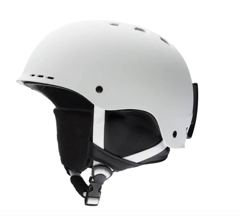 SMITH: Holt Matte White Snowboard Helmet