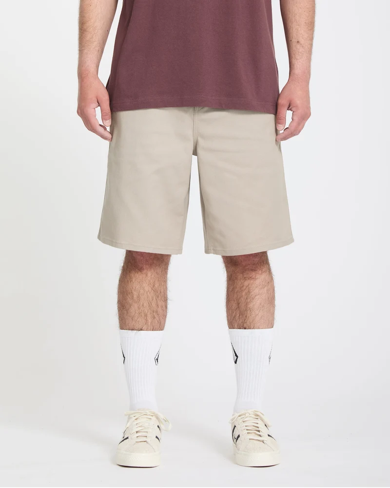 Billow 22" Shorts - Light Khaki