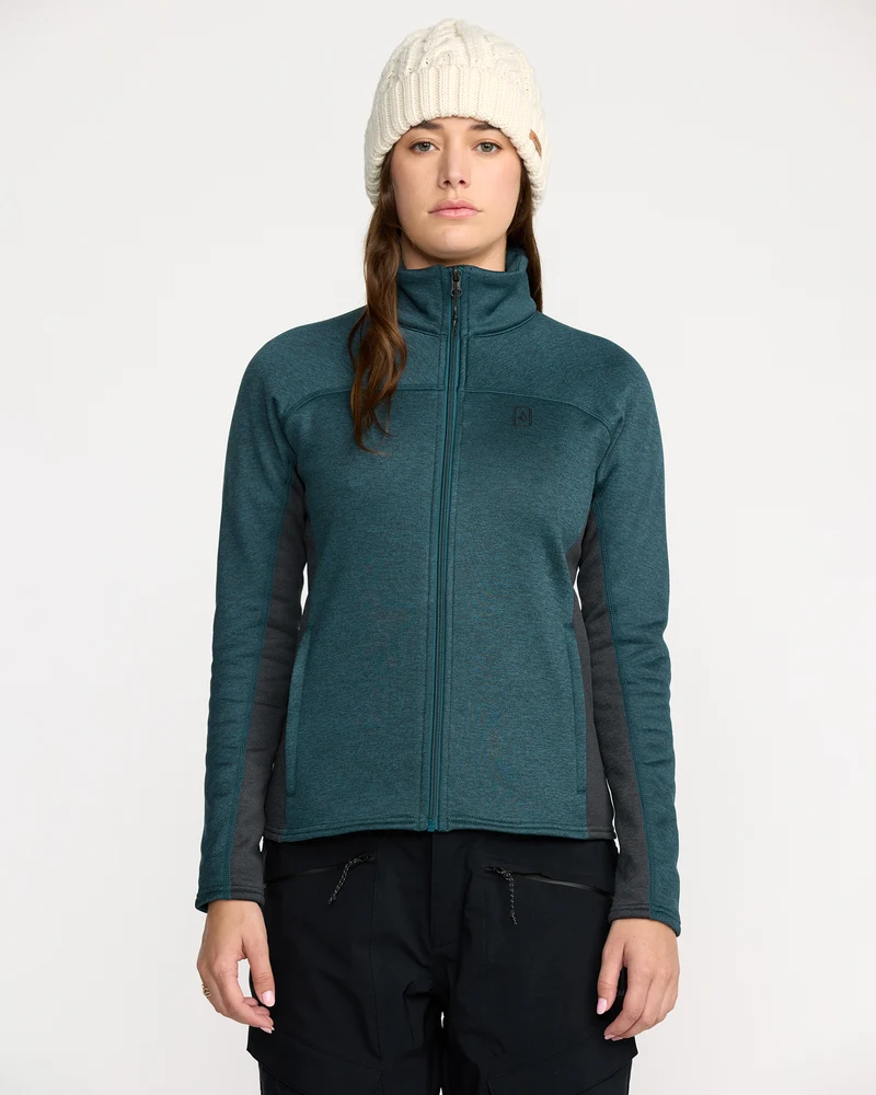 Frostbyte Full Zip Sweatshirt - Atlantic Deep