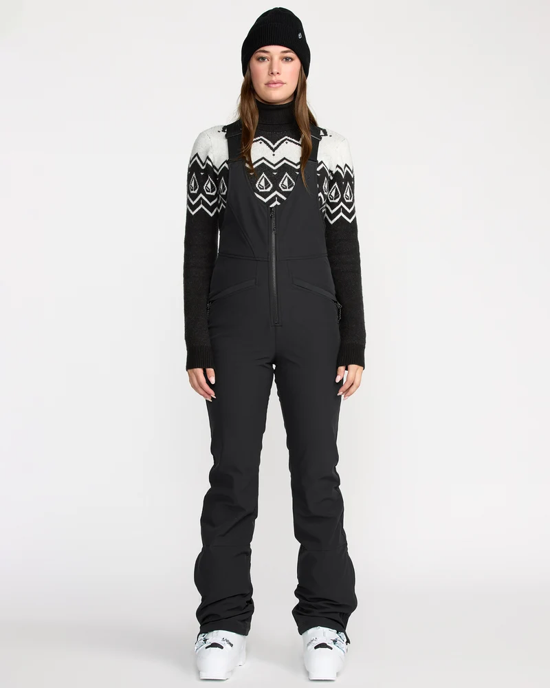 Battle Stretch Latzhose - Black