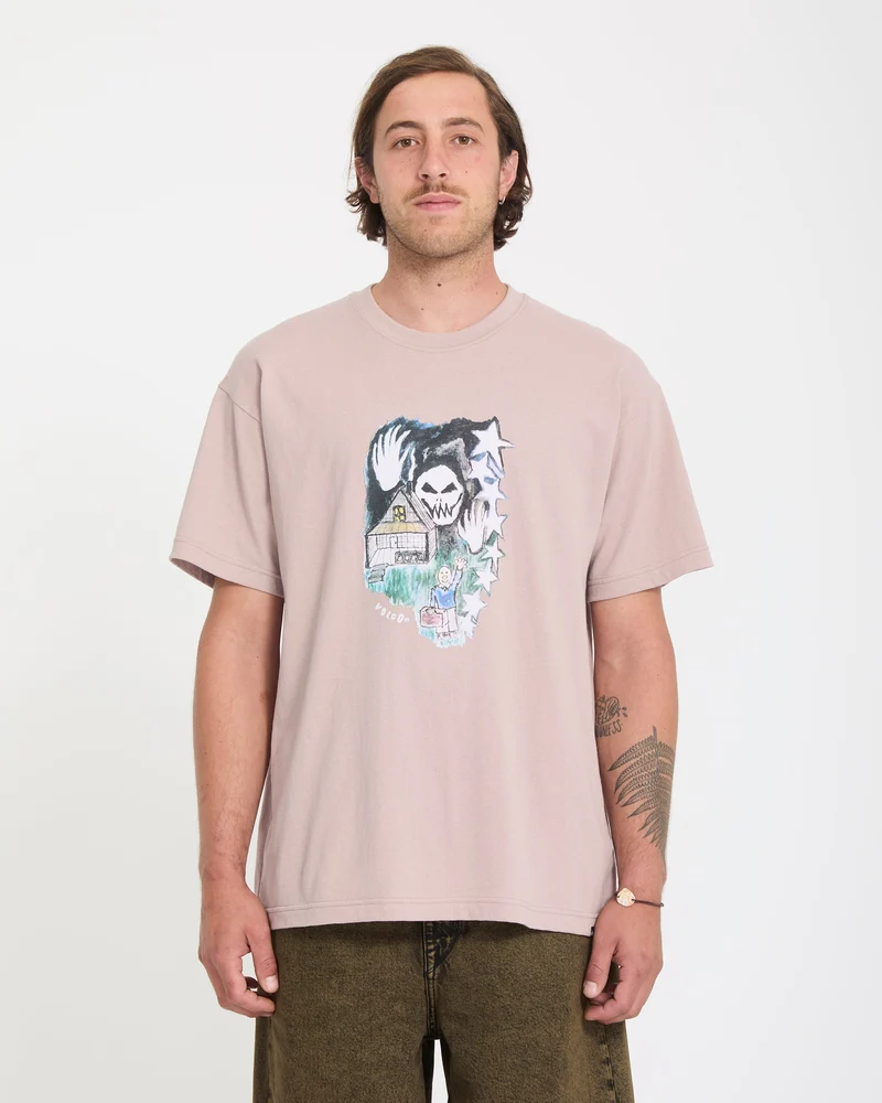 Issam Auptel T-Shirt - Bark Brown