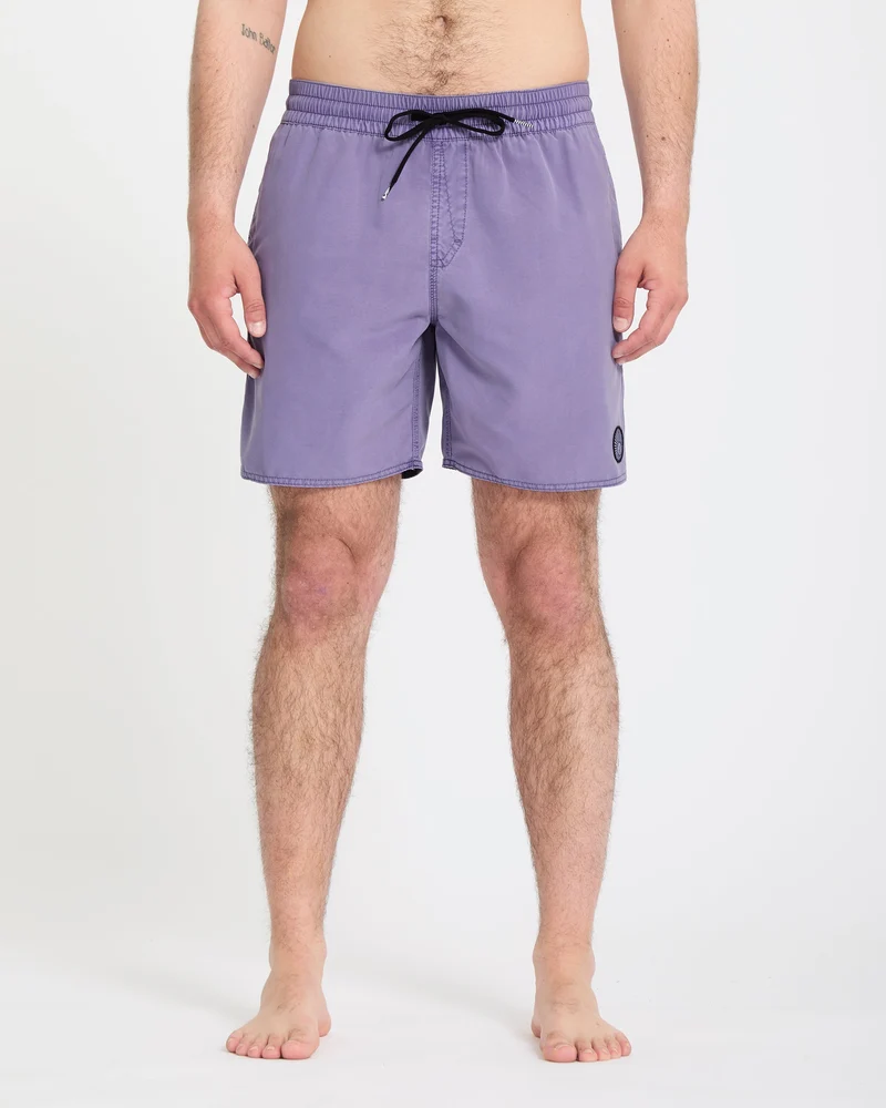 Center Trunk 17" Boardshorts - Violet