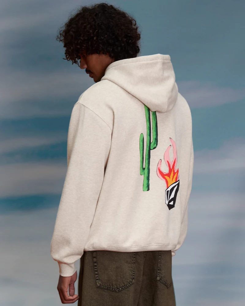 Mickey Mason Hoodie - Dust Heather