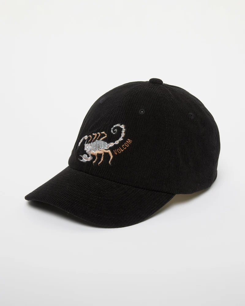 Mickey Mason Adj Cap - Black