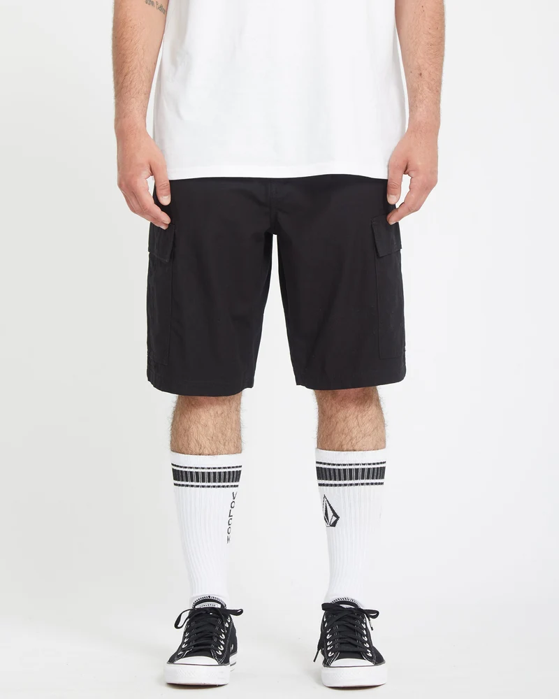 Strange Tripper 22" Cargoshorts - Black
