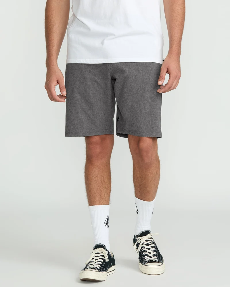 Frickin Cross Shred Static 20" Hybrid-Shorts - Charcoal Heather