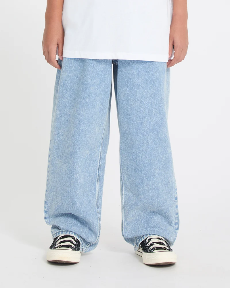 Freazy Loose Jeans - Pale Aqua - (KINDER)