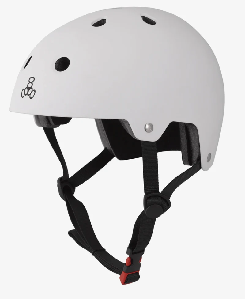 Triple 8: Dual Certified Helmet (Matte White)