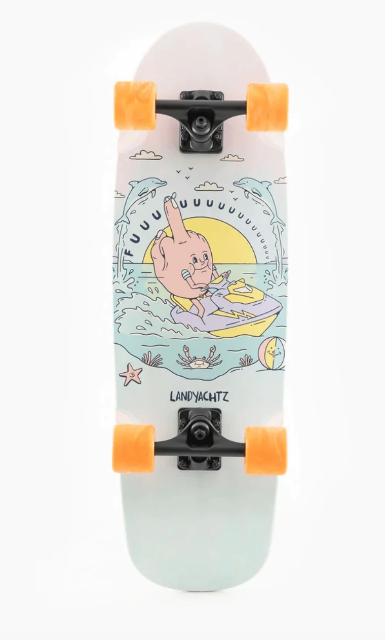 Landyachtz: Tugboat Jet Ski Fun Longboard Complete