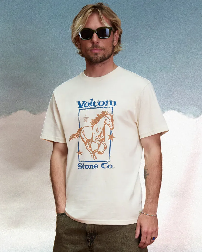Giddyup T-Shirt - Dirty White