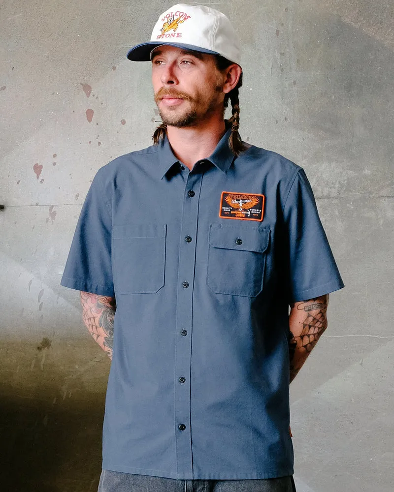 Slab City Hemd - Midnight Blue