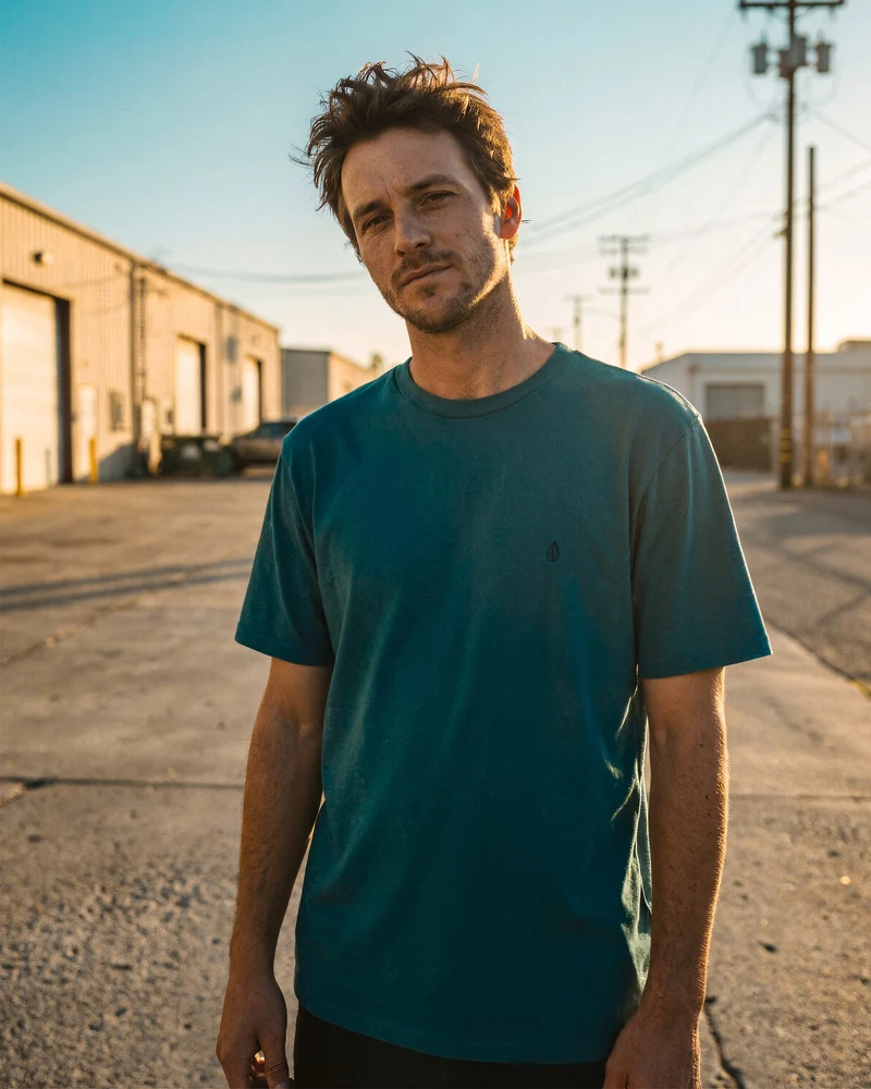Stone Blanks T-Shirt - Rifle Green