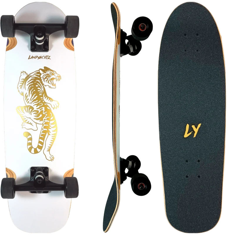 Landyachtz: Tugboat UV Bengal TKP Longboard Complete