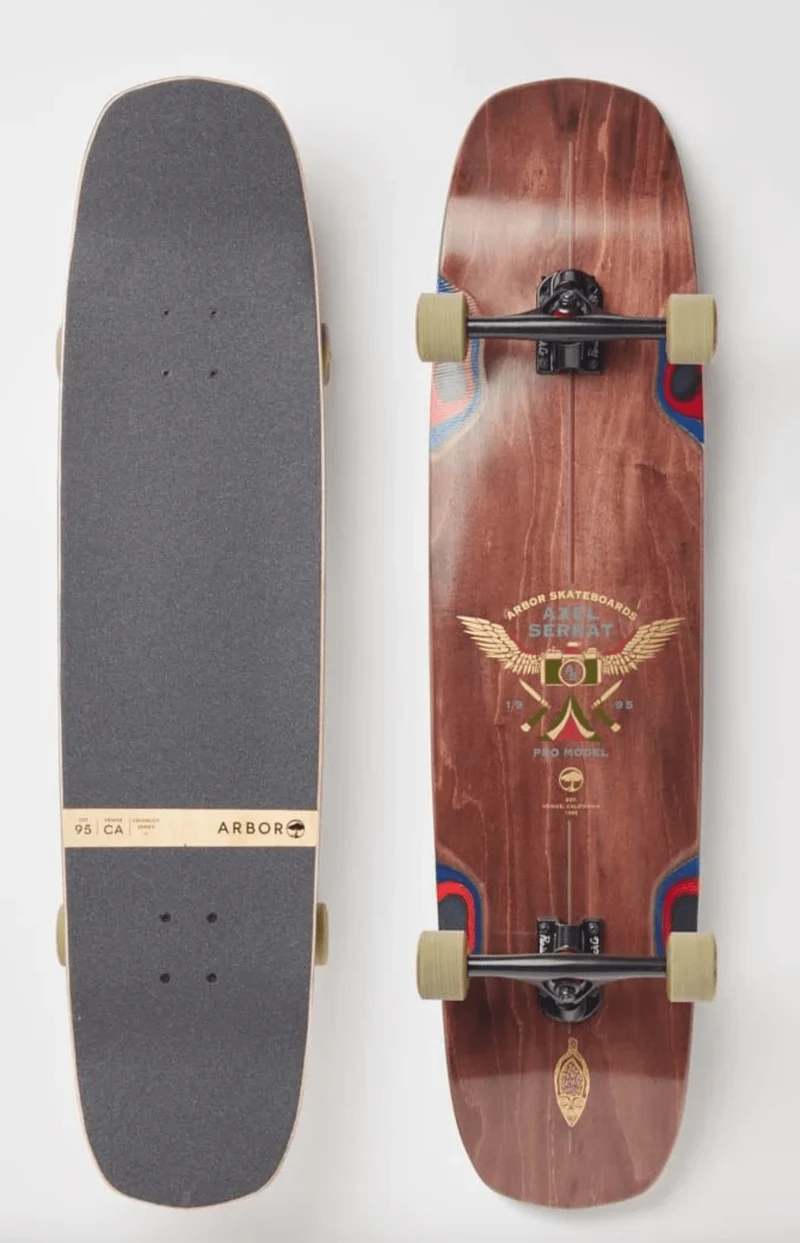 Arbor: Axel Serrat Pro 39" Crosscut Longboard Skateboard Complete
