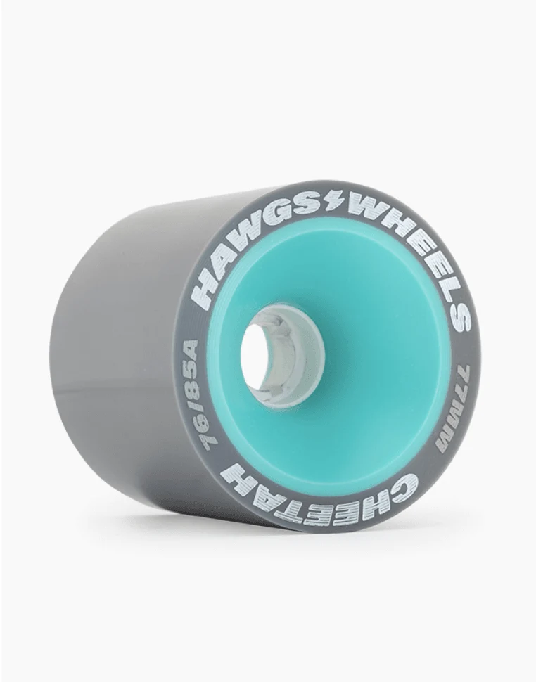 Hawgs: 77mm Dual-Duro Cheetah 76a Longboard Skateboard Wheels