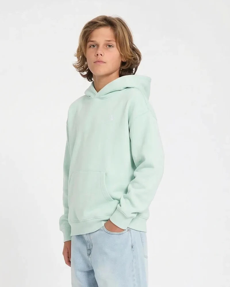 Single Stone Hoodie - Pale Aqua - (KINDER)