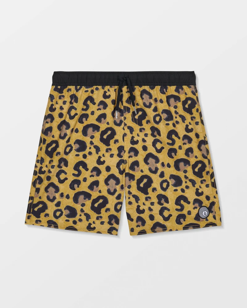 Lido Print Trunk Boardshorts - Cheetah - (KINDER)