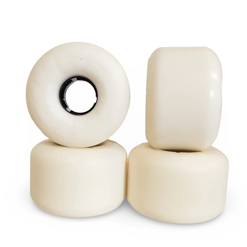 Hawgs: 63mm EZ Hawgs Longboard Skateboard Wheels (White)