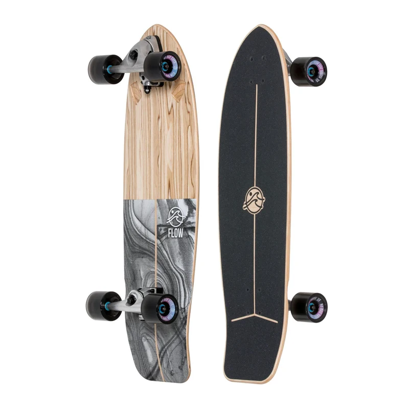 Flow Surf Skates: Swell 33" Longboard Skateboard Complete