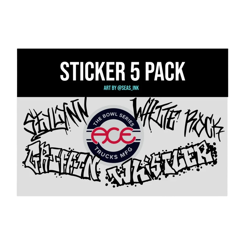 ACE X Bowl Series Sticker Pack
