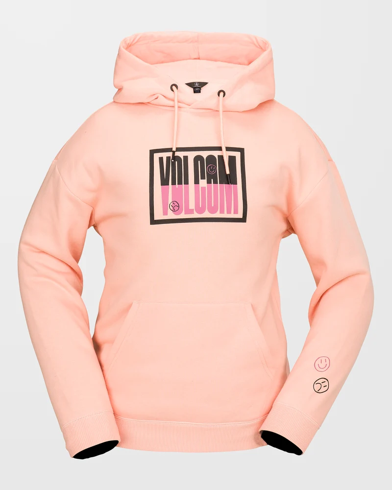 Essential Kapuzenpullover - Coral Haze