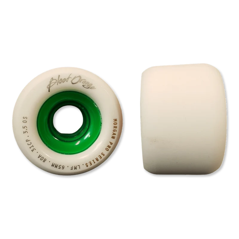 Blood Orange: 65mm Morgan Longboard Skateboard Wheels