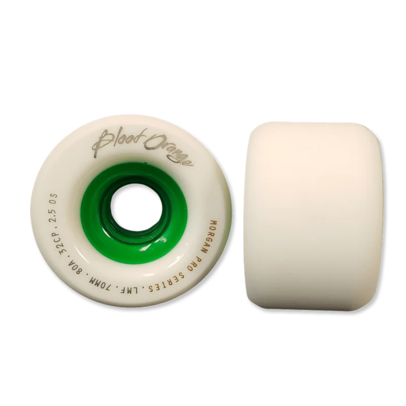 Blood Orange: 70mm Morgan Pro Series Longboard Skateboard Wheel