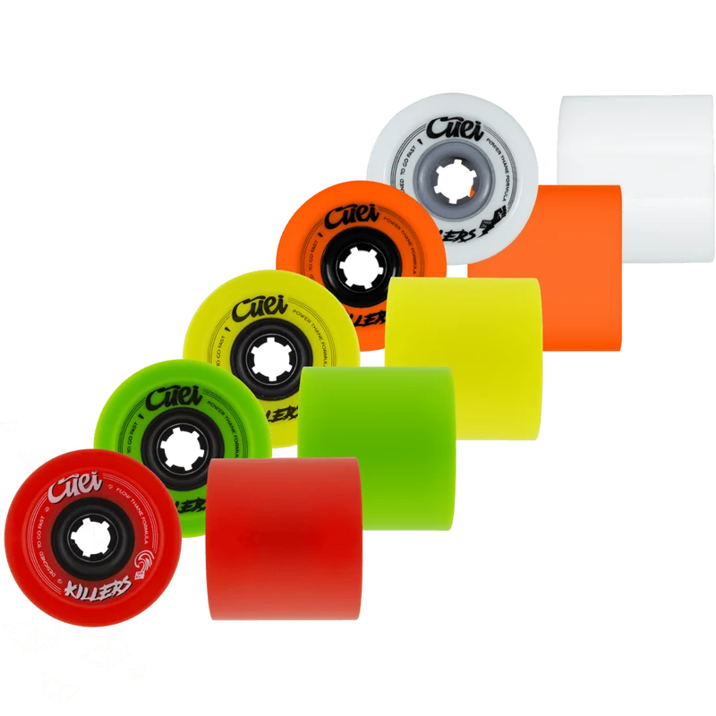 Cuei: 74mm Killers Power Thane Longboard Skateboard Wheels