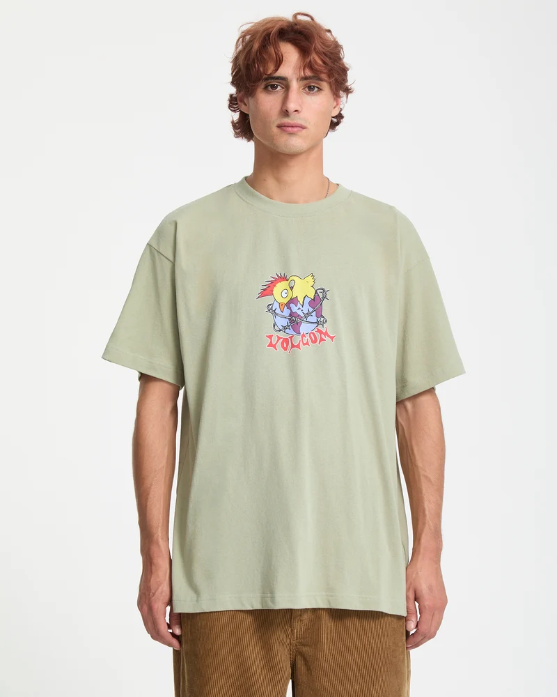 New Born T-Shirt - Green Tea