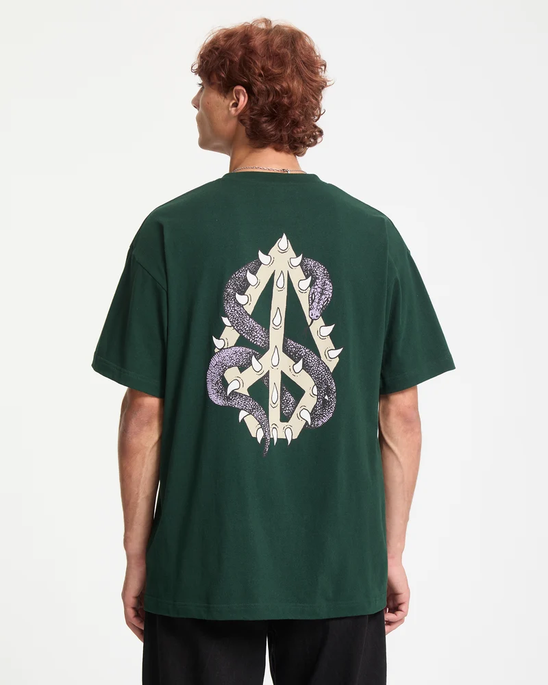 Snake Peace T-Shirt - Scarab