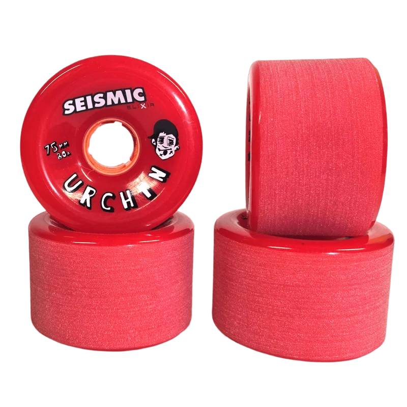 Seismic: 75mm Urchin Elixir Longboard Skateboard Wheels