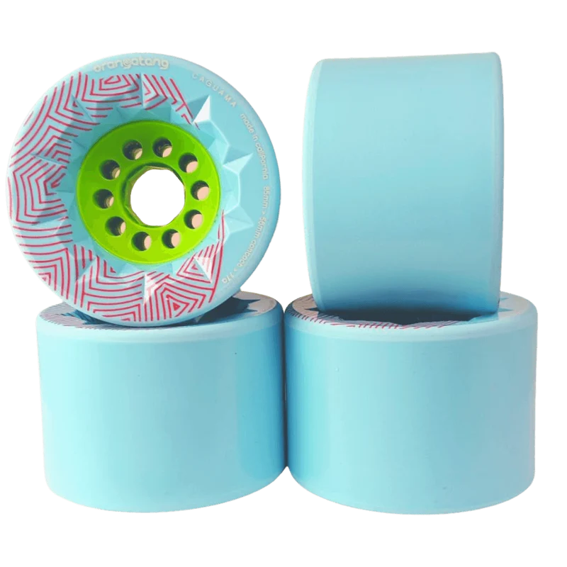 Orangatang: 85mm 77a Caguama Longboard Skateboard Wheel (Blue)