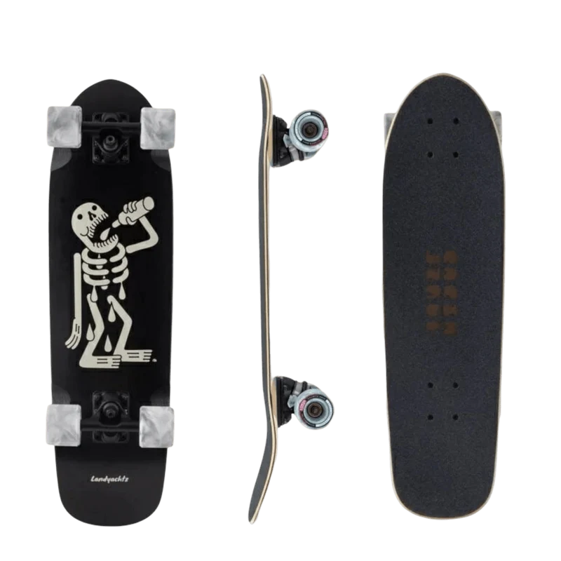 Landyachtz: Dinghy Skeleton Longboard Skateboard Complete