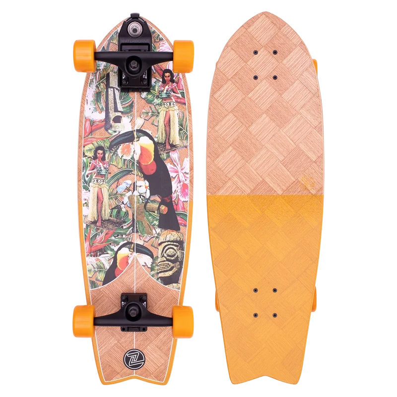Surf Skate Banana Train Complete