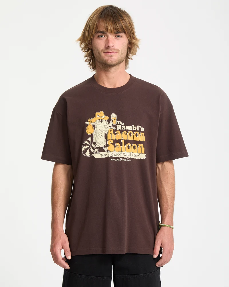 Racoon T-Shirt - Cacao