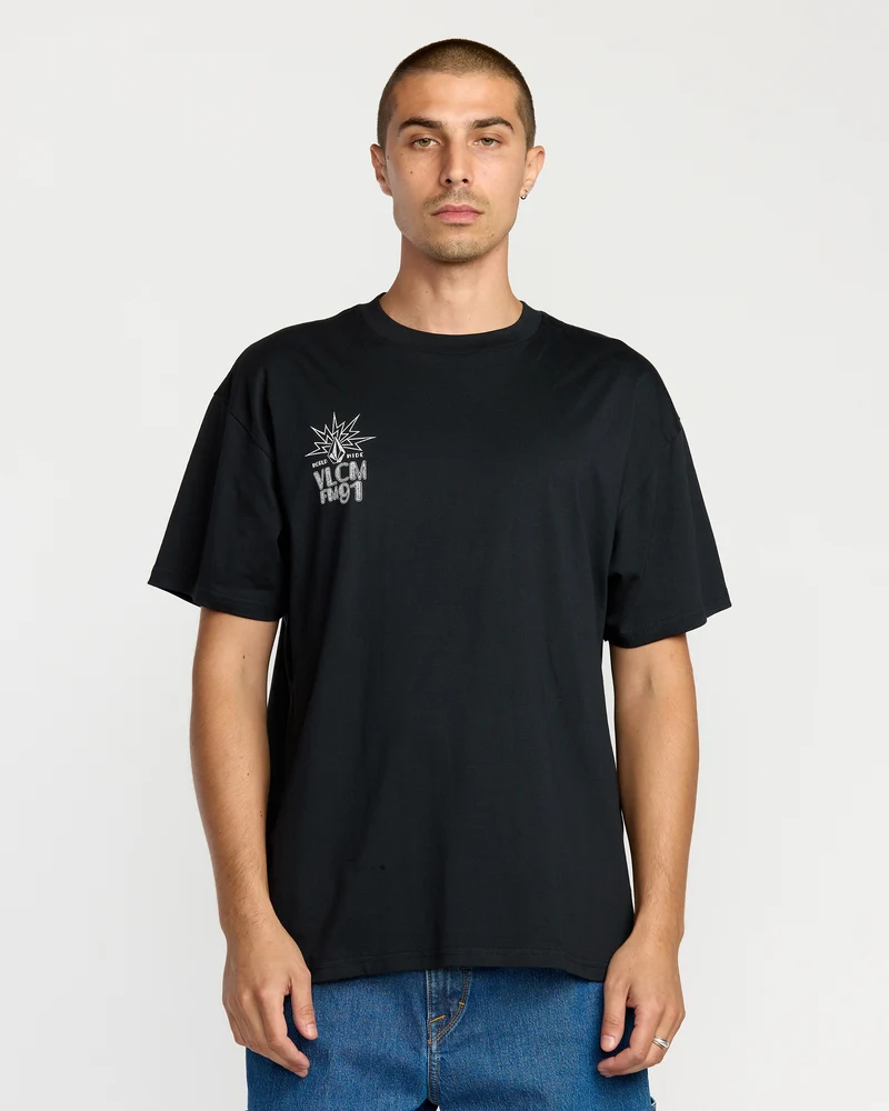 Tune In T-Shirt - Antique Black