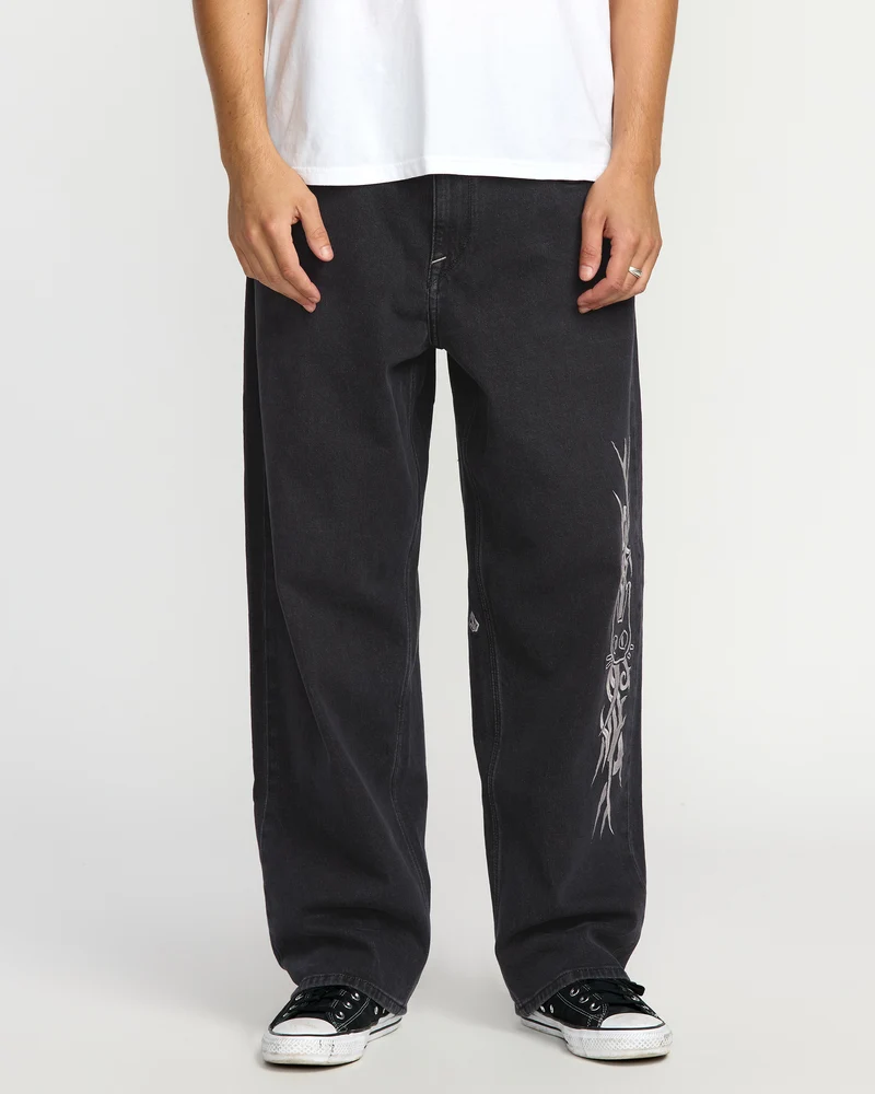 Volcom Ent Tisakorean Jeans - Fade To Black
