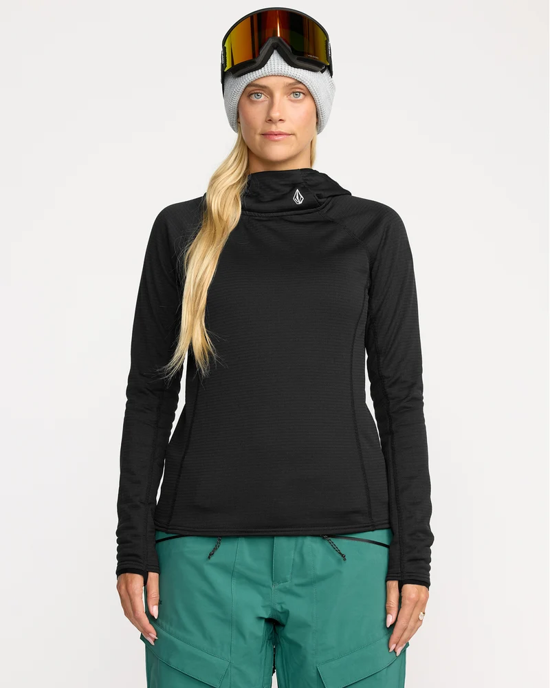 Gridlock Balaclava Kapuzenpullover - Black