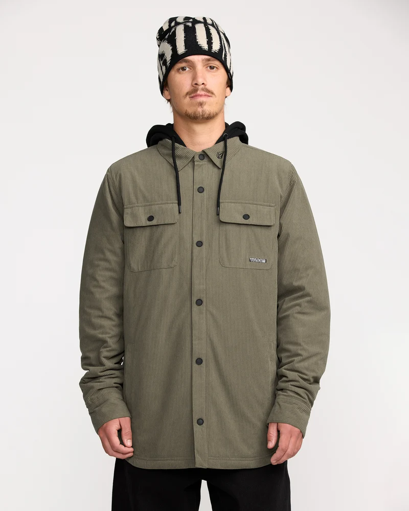 Kenson Insulated Flannel Jacke - Military