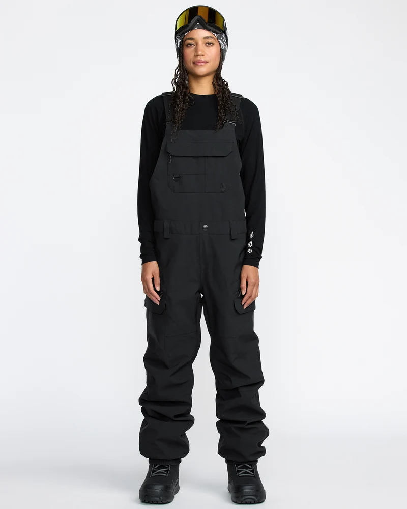 Creston 3D Stretch Latzhose - Black