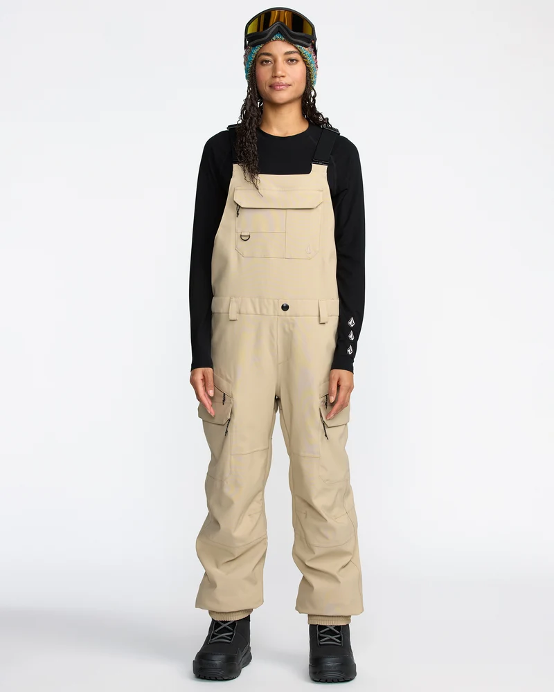 Creston 3D Stretch Latzhose - Oatmeal