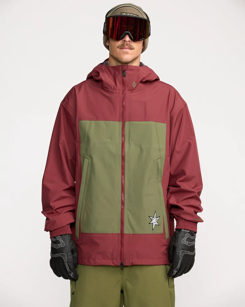 Arthur 3L Jacke - Burnt Red