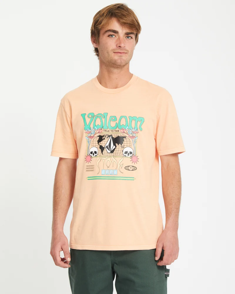 Worldly T-shirt - PALE PEACH