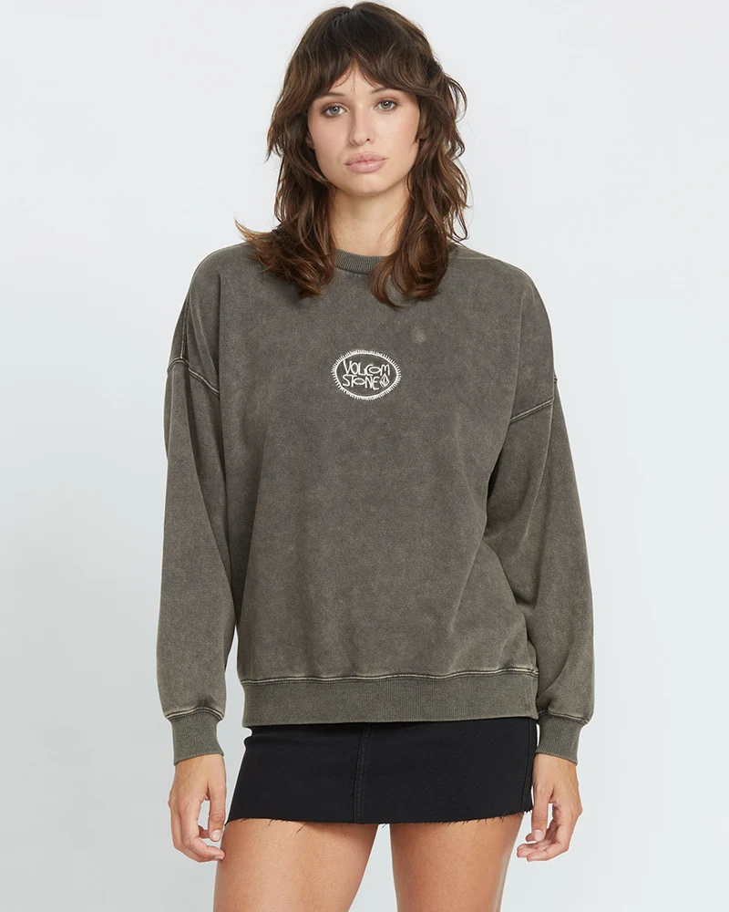 Stone Pullover - VINTAGE BLACK